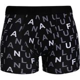 Lufian Rose Erkek Pamuklu Boxer Siyah - 2XL