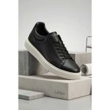 Lufian RY-7840 Siyah Beyaz Erkek Comfort Günlük Sneaker Ayakkabı