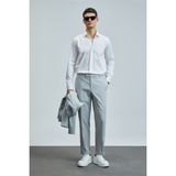 Lufian Samuel Smart Erkek Chino Pantolon Slim Fit Taş - 48