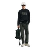 Lufian Shadow Erkek Sweatshirt, Siyah, S Beden