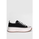 Lufian Shay Siyah Bayan Sneaker Spor Ayakkabı