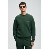 Lufian Sıgma Erkek Sweatshirt Çimen Yeşili
