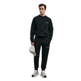 Lufian Sigma Erkek Sweatshirt, Siyah, M Beden