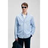 Lufian Sılvıa Erkek Basic Gömlek Regular Fit Mavi - 2XL