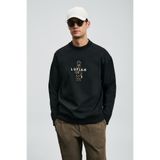 Lufian Sımba Erkek Sweatshirt Siyah