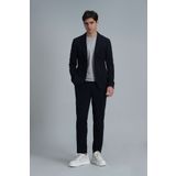 Lufian Simon Smart Erkek Chino Pantolon Slim Fit Lacivert