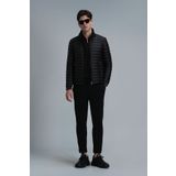 Lufian Simon Smart Erkek Chino Pantolon Slim Fit Siyah