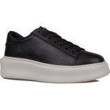 Lufian Siyah Gage Erkek Sneaker Ayakkabı Deri Malzeme ve PVC Taban ile Günlük Kullanım