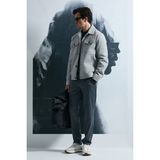 Lufian Sterno Smart Erkek Chino Pantolon Slim Fit Gri - 48