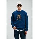 Lufian Storm Erkek Sweatshirt - Saks - 4XL