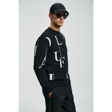Lufian Tıffany Erkek Sweatshirt Siyah