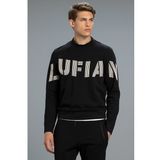 Lufian Todillo Siyah Erkek Sweatshirt