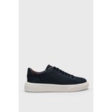 Lufian Tommy Erkek Sneaker Ayakkabı %100 Hakiki Deri Lacivert Esnek Taban 111230280