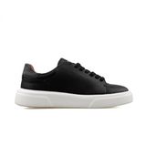 Lufian Tommy Siyah Erkek Sneaker 111230280, Siyah Beyaz, 40