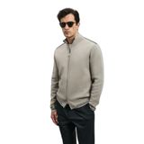 Lufian Troy Erkek Hırkası, Fermuarlı, Bej, 3XL Beden
