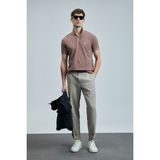 Lufian Vernon Smart Erkek Polo Tişört Tarçın - İndigo - 2XL