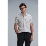 Lufian Warm Smart Erkek Polo Tişört - Taş - 2XL