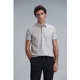 Lufian Warm Smart Erkek Polo Tişört Taş