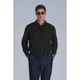 Lufian Water Erkek Basic Gömlek Slim Fit - XS - Yeşil