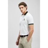 Lufian Zane Erkek Kırık Beyaz Polo T-Shirt (111040242) - 4XL