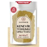 Luga Glutensiz Kenevir-Tohumu Unu Tozu 100 gr Katkısız, Taze Ürün, Yeni Öğürülmüş