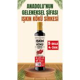 Luga Işgın - Işkın Kökü Sirkesi 500 ml - Doğal Fermantasyon, Katkısız, Glutensiz, Koruyucu İçermez