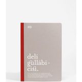 Lugat365 x Karatis 13 * 19 64 Yp.Çizgili Defter-Deli Güllabicisi