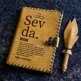 Lügatçe Sevda İsme Özel Deri Defter
