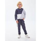 Luggi Baby 2-7 Yaş Erkek Çocuk Pamuklu Eşofman Takımı - 2 - 3 Yaş - Antrasit