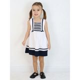 Luggi Baby Kare Yaka Kolsuz Kız Bebek Elbise - 6 - 9 Ay - Beyaz