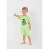 Luggi Baby Kısa Tulum Erkek Bebek 6 Ay-3 Yaş - 1,5 - 2 Yaş - Yeşil