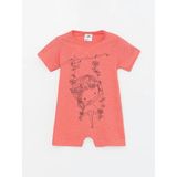 Luggi Baby Kısa Tulum Kız Bebek 6 Ay-3 Yaş - 1,5 - 2 Yaş - Nar Çiceği