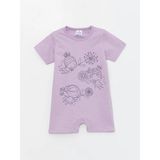 Luggi Baby Kısa Tulum Kız Bebek 6 Ay-3 Yaş - 6 - 9 Ay - Lila