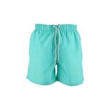 LUGMO Erkek Deniz Şortu, 2 Cepli, Pamuklu Polyester, Su Yitici, Su Yeşili, 2XL