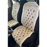 Lugmo Oto Koltuk Kılıf Kilim 3 Parça Set Terletmez Jüt İplik Universal