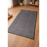 LUGMO Tay Tüyü Seccade - 8 mm Kalın Süngerli Ortopedik 70x120 cm Taşıma Çantalı