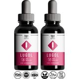 Lugol %5 - Lugol %2 Iyot Damlası | 30 ml | Lugol Iyot Solüsyonu Seti - Doğal, Glutensiz ve Vegan