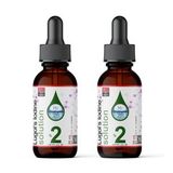 Lugol İyot Çözeltisi %2 2x50 mL (Lügol Çözeltisi Cam Damlalıklı Şişe,Pharma Grade Lugols Iodine)