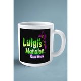 Luigi Mansion Oyun Baskılı Kupa Bardak Çift Taraflı Baskı Kişiye Özel Model 3
