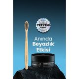 Luis Bien Aktif Karbon Diş Temizleme Tozu 50 gr Bambu Diş Fırçası Seti Beyazlatıcı Aroma