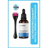 Luis Bien Mavi Sakal Set: Seyrek Sakal İçin Besleyici Serum, Cilt Bakım Amacıyla Kullanım 30 ml