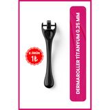 Luis Bien Titanyum İğneli Dermaroller 0.25 mm – Sakal & Yüz İçin Mikro İğneleme, Serum Emilimi Destekleyici