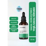 Luis Bien Yeşil Sakal Serumu 30 ml – Seyrek Sakal/Köselik İçin, Daha Dolgun Görünüm | Peeling Serum, Gözenek Arındırıcı Serum | Siyah Nokta Serumu | Yüz Peeling