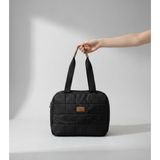Luisant The Tote Bag Kadın Siyah Kapitone Baget Çanta