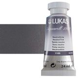 Lukas 1862 Aquarell Nötr Mürekkep 24 ML Sulu Boya