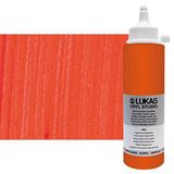 Lukas 46030250 Cryl Studio Akrilik Boya, Florasan Sinyal Kırmızısı, 250 ml