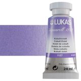LUKAS Aqua 1862 24 ml - Profesyonel kalitede sulu boya - Renk tonu kobalt mor