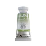 LUKAS Aqua 1862 24 ml - Profesyonel kalitede sulu boya - Renk tonu zeytin yeşili