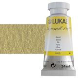 LUKAS Aquaarell 1862 24 ml – Profesyonel kalitede sulu boya – Renk tonu altın