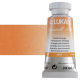 LUKAS Aquaarell 1862 24 ml - Profesyonel kalitede sulu boya - Renk tonu gerçek turuncu